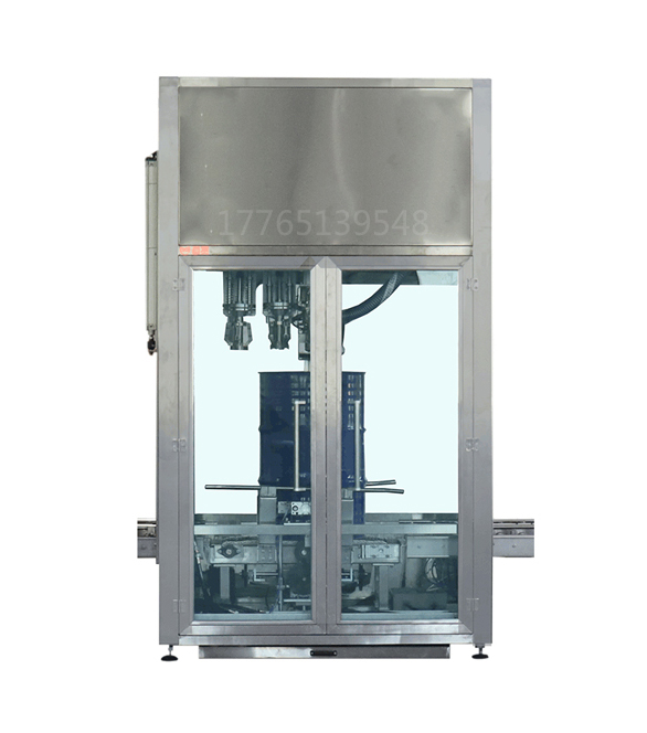 200千克齒輪油稱重輸送壓蓋機(jī)