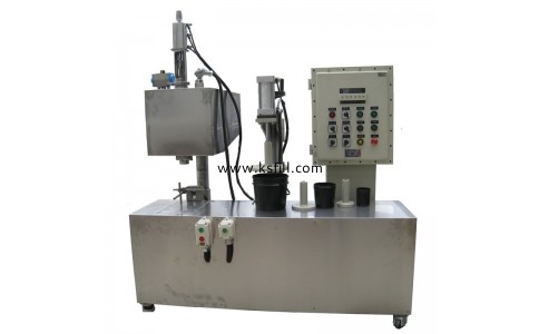 5L儲槽式壓蓋液體灌裝機