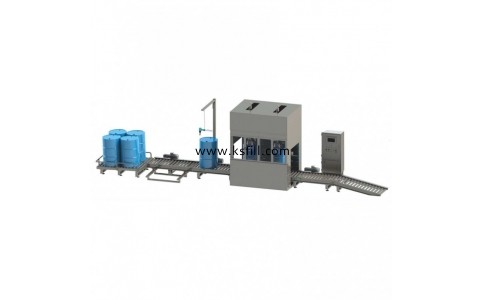 200L全自動灌裝機生產(chǎn)線