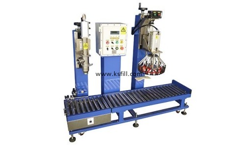 液面式灌裝秤（花籃蓋壓蓋）