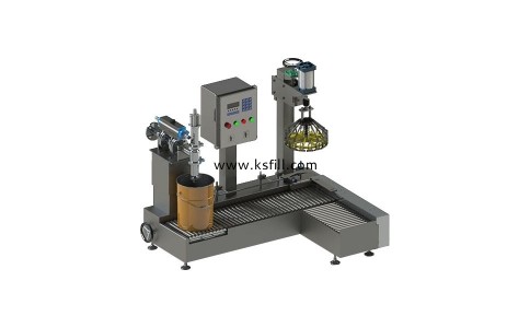 30L帶壓蓋移桶灌裝機(jī)