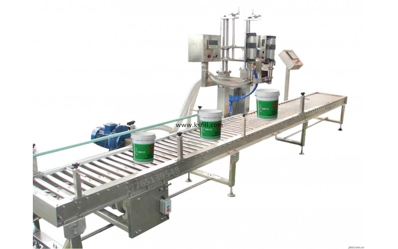 2L臥式涂料充氮裝置壓蓋機(jī)