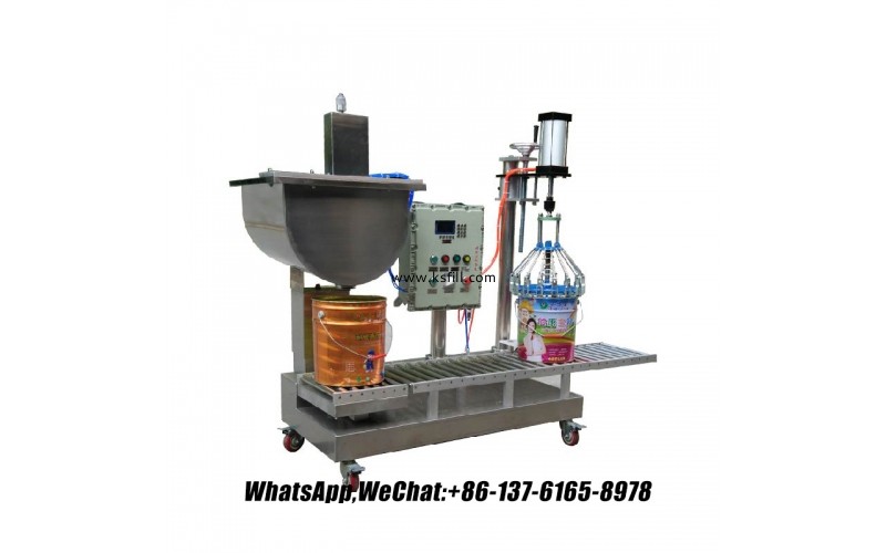 Pail Filling Machine for Sale 5 Gallon Automatic Filler for Industrial Liquid Products 4