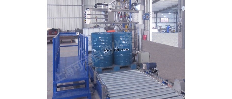 100L高純液體擺臂式灌槍灌裝機