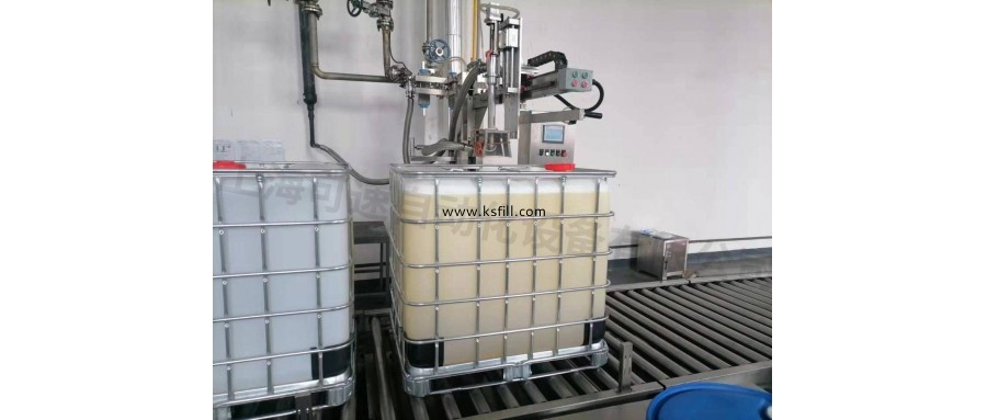 1000L-IBC噸桶不飽和樹(shù)脂定量灌裝機(jī)