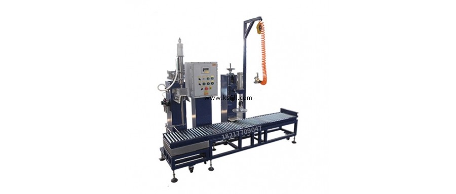 3L油漆涂料自動(dòng)旋蓋灌裝機(jī)