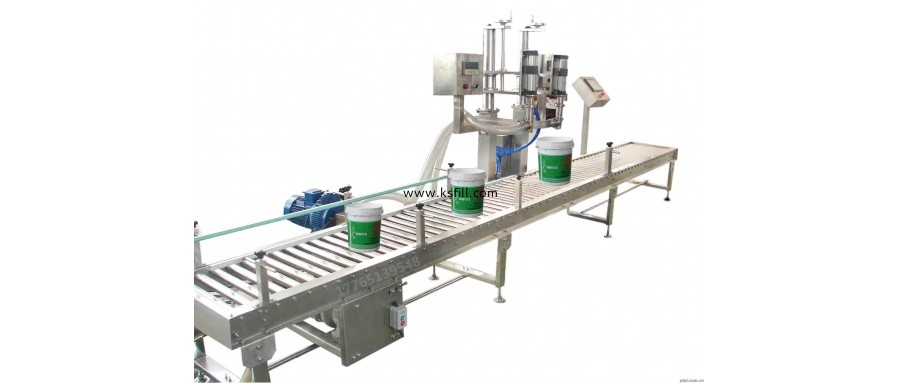 2升防腐涂料自動(dòng)稱重定量桶裝機(jī)