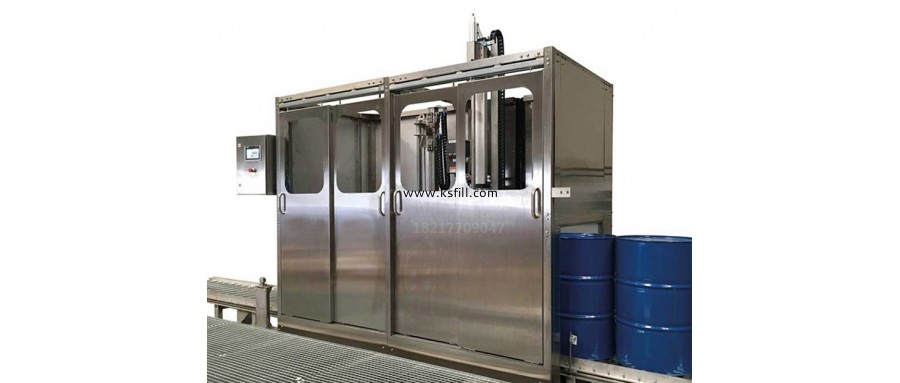 200千克雙速灌裝機在化工行業(yè)中的應(yīng)用